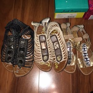 Bundle Sam Edelman sandals 3 pairs!!!